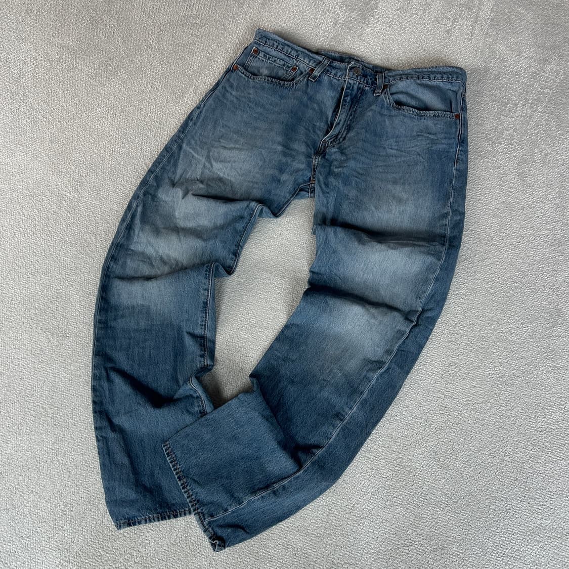 리바이스 502 레귤러 테이퍼드 핏 34 32 상품이미지1