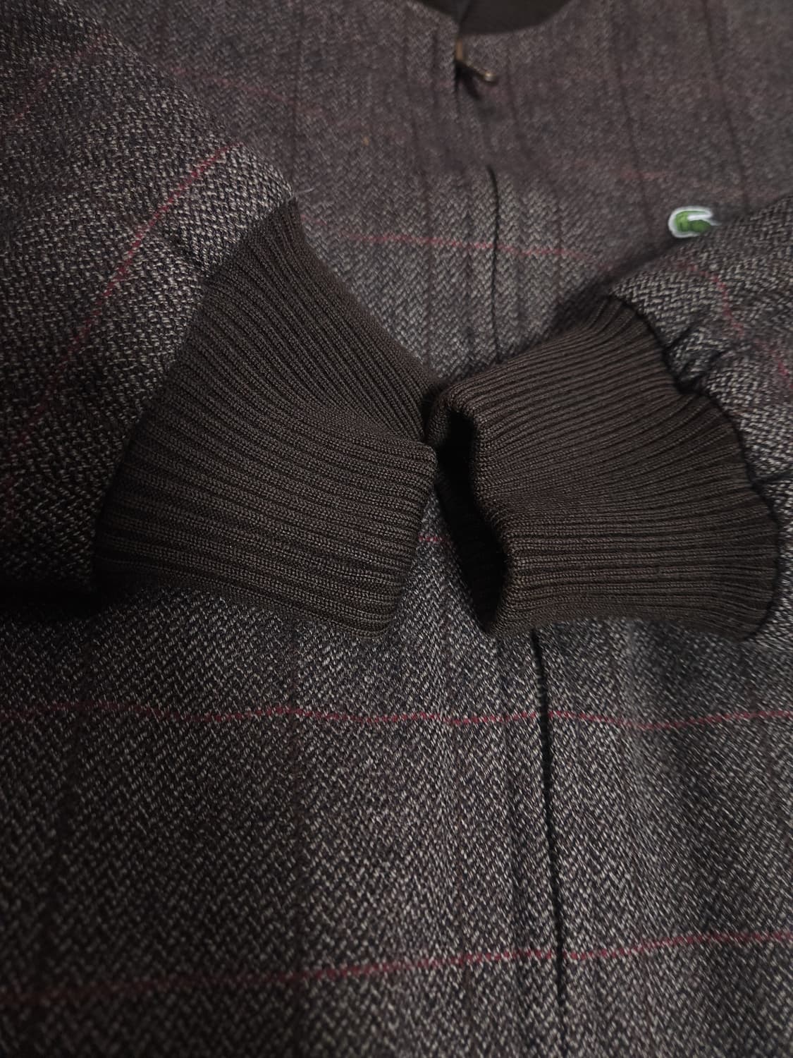 라코스테 헤링본 봄버 자켓, M 상품이미지5