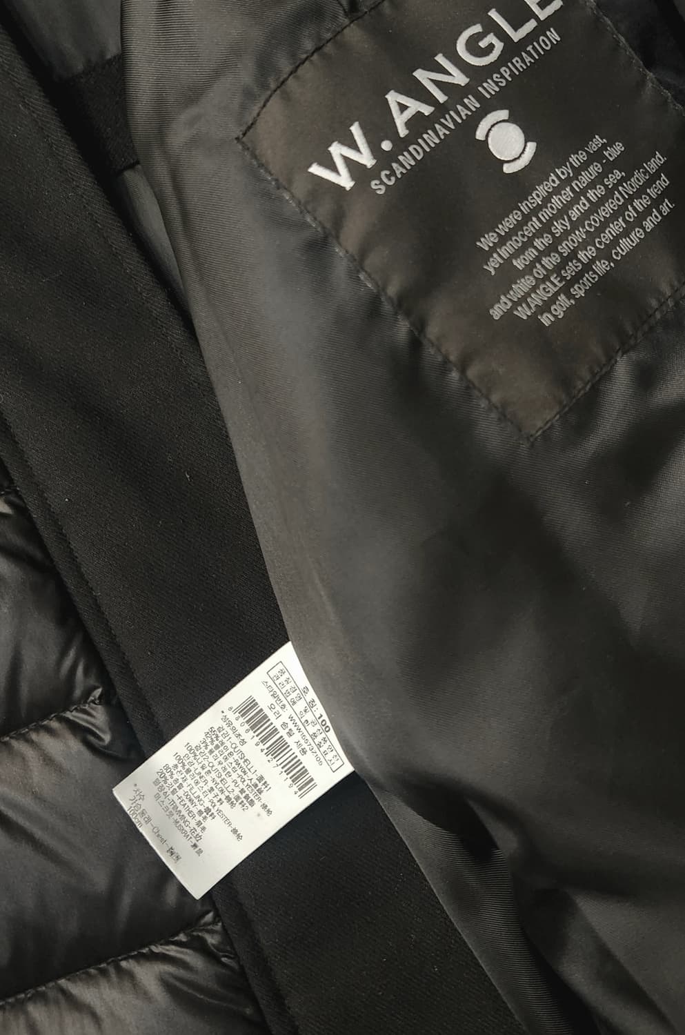 와이드앵글 여성골프 다운패딩66~77 상품이미지8