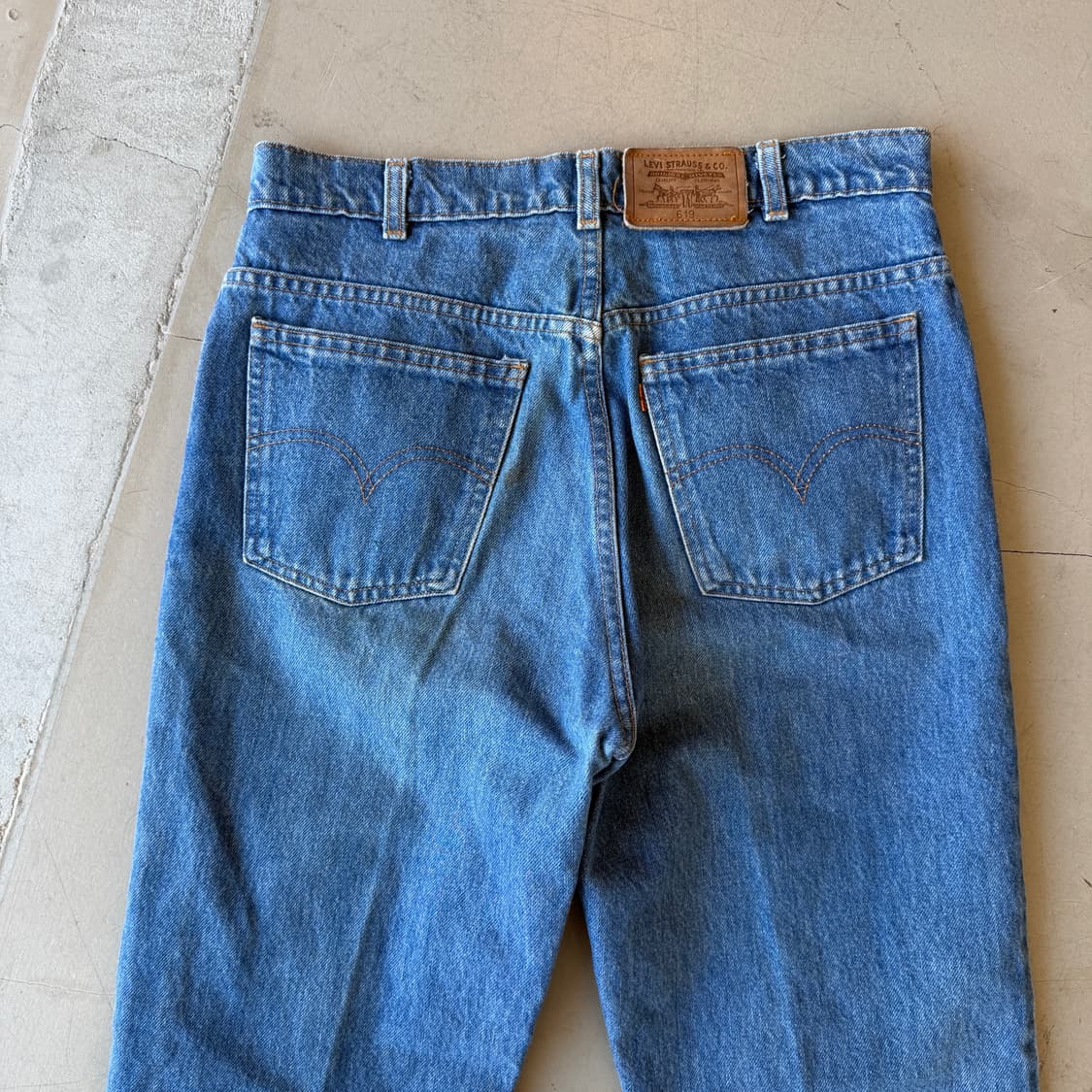 리바이스 619 오렌지탭 데님 팬츠 상품이미지5