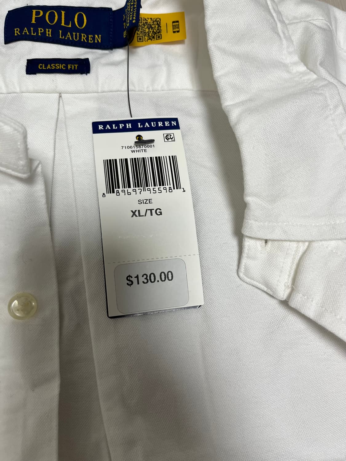 (새제품) 폴로 옥스포드 셔츠 XL 상품이미지4