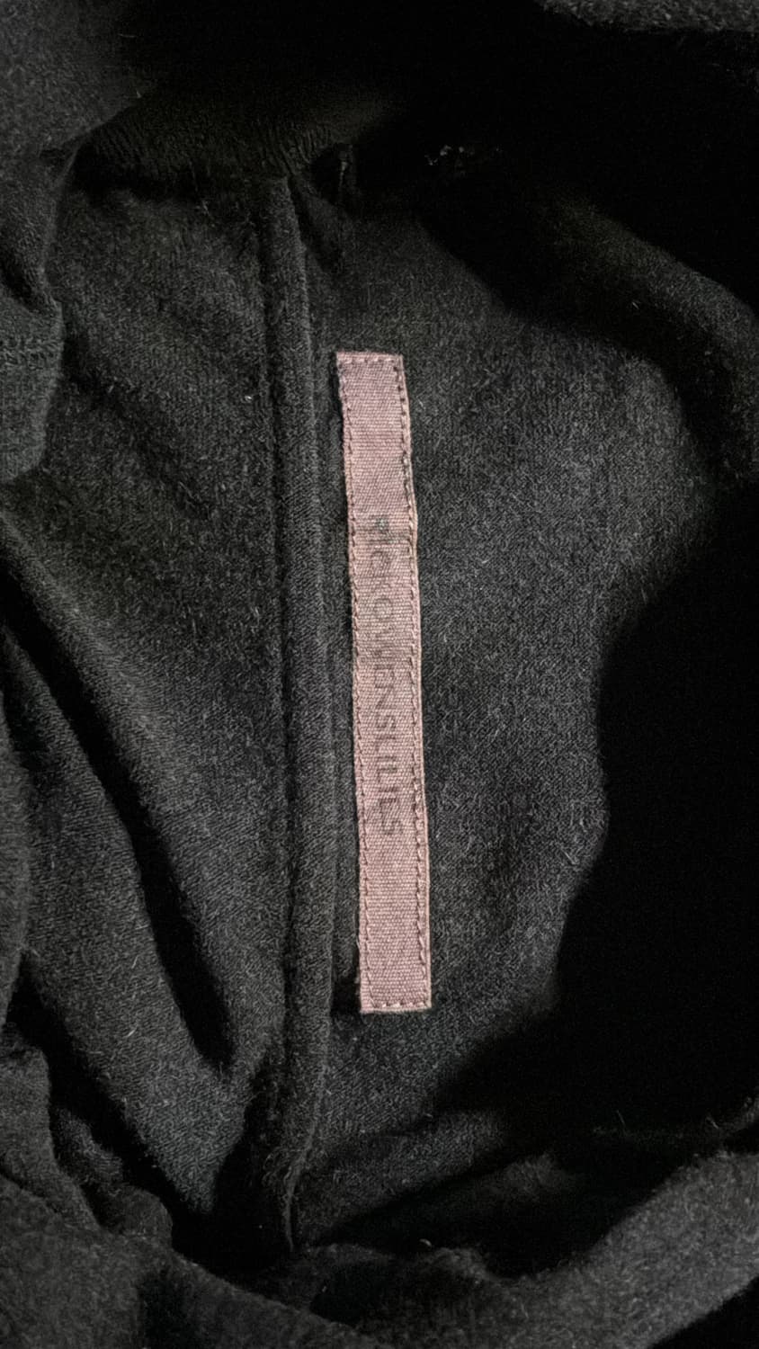 릭오웬스 구형 터틀넥 슬리브리스 나시 44사이즈 상품이미지5