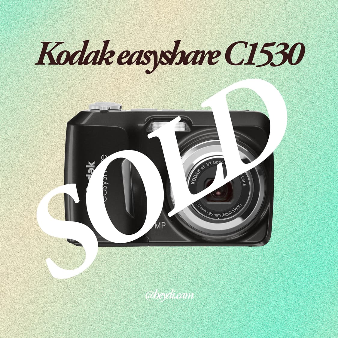 (키키 디카) Kodak easyshare C1530 블랙2 상품이미지1