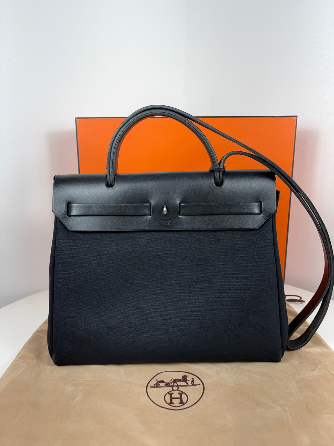 에르메스 에르백31 숄더백 캔버스 블랙 상품이미지4