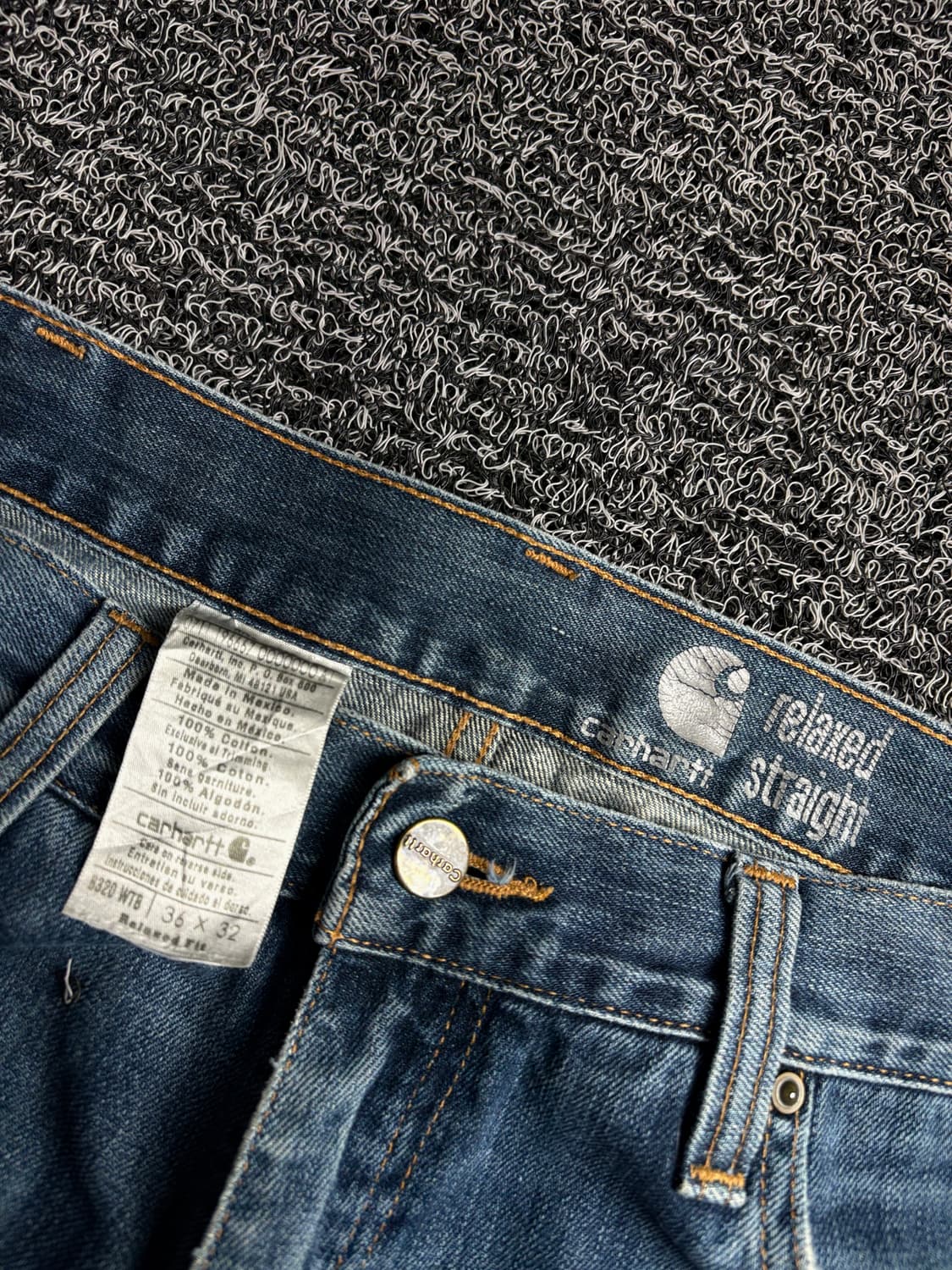 칼하트 시그니처 아카이브 워크 데님 팬츠 2975 상품이미지3