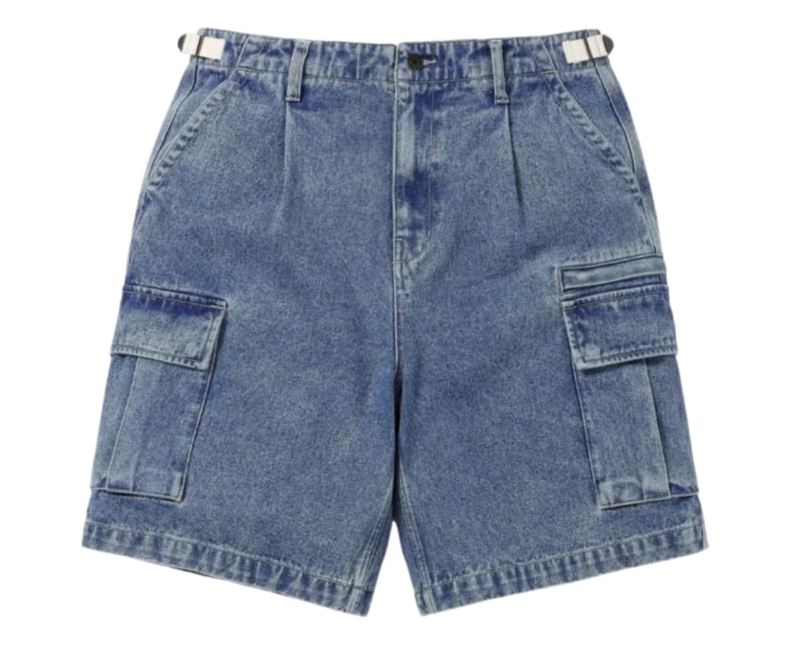 [L] 디스이즈네버댓 x 뉴에라x MLB 뉴욕 양키스 숏팬츠 블루 상품이미지1