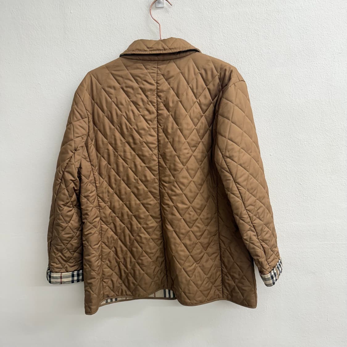 버버리 브라운 퀄팅 자켓 m 상품이미지6