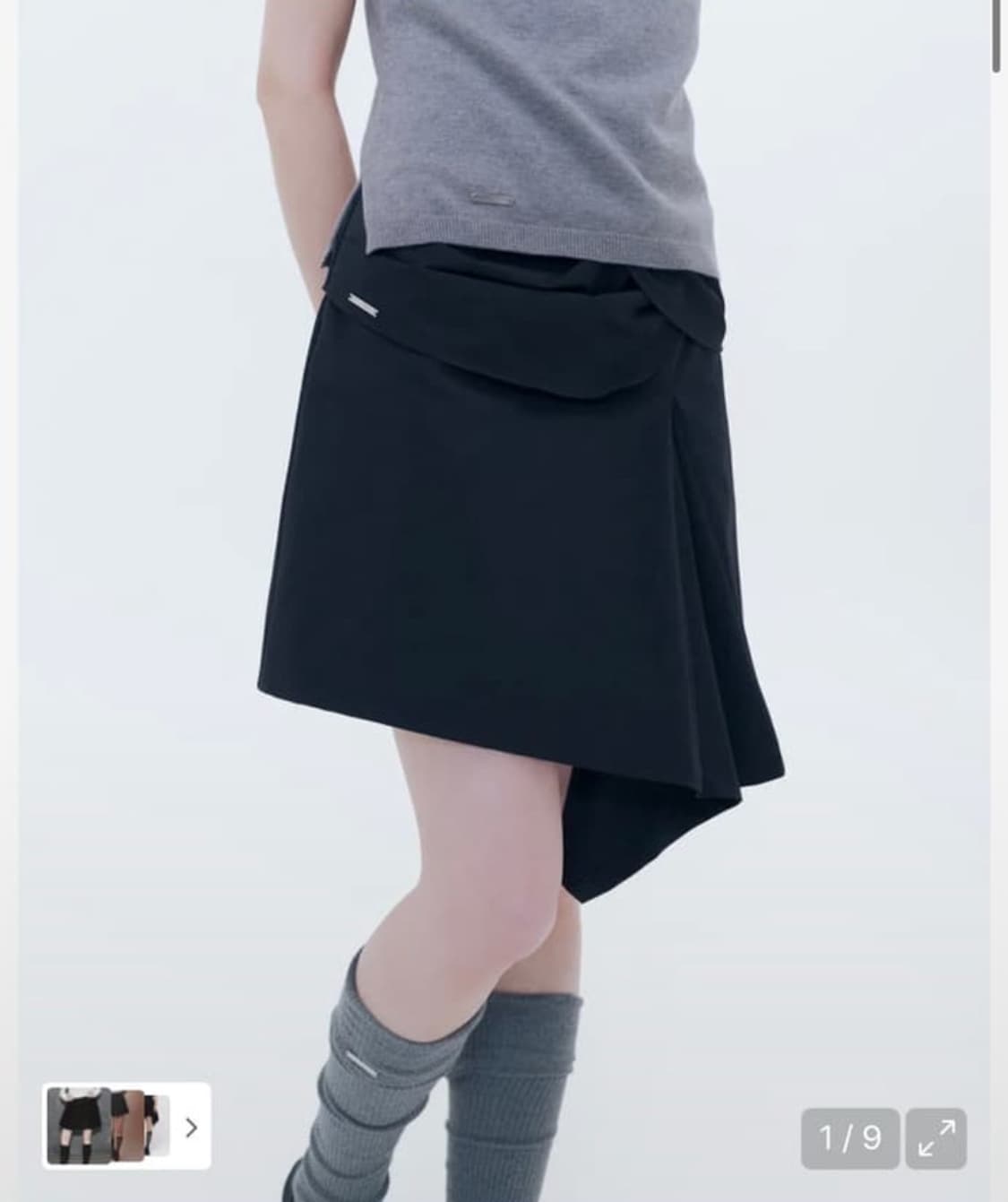 MISEKI SEOUL 미세키서울 레이어드 스커트 상품이미지1
