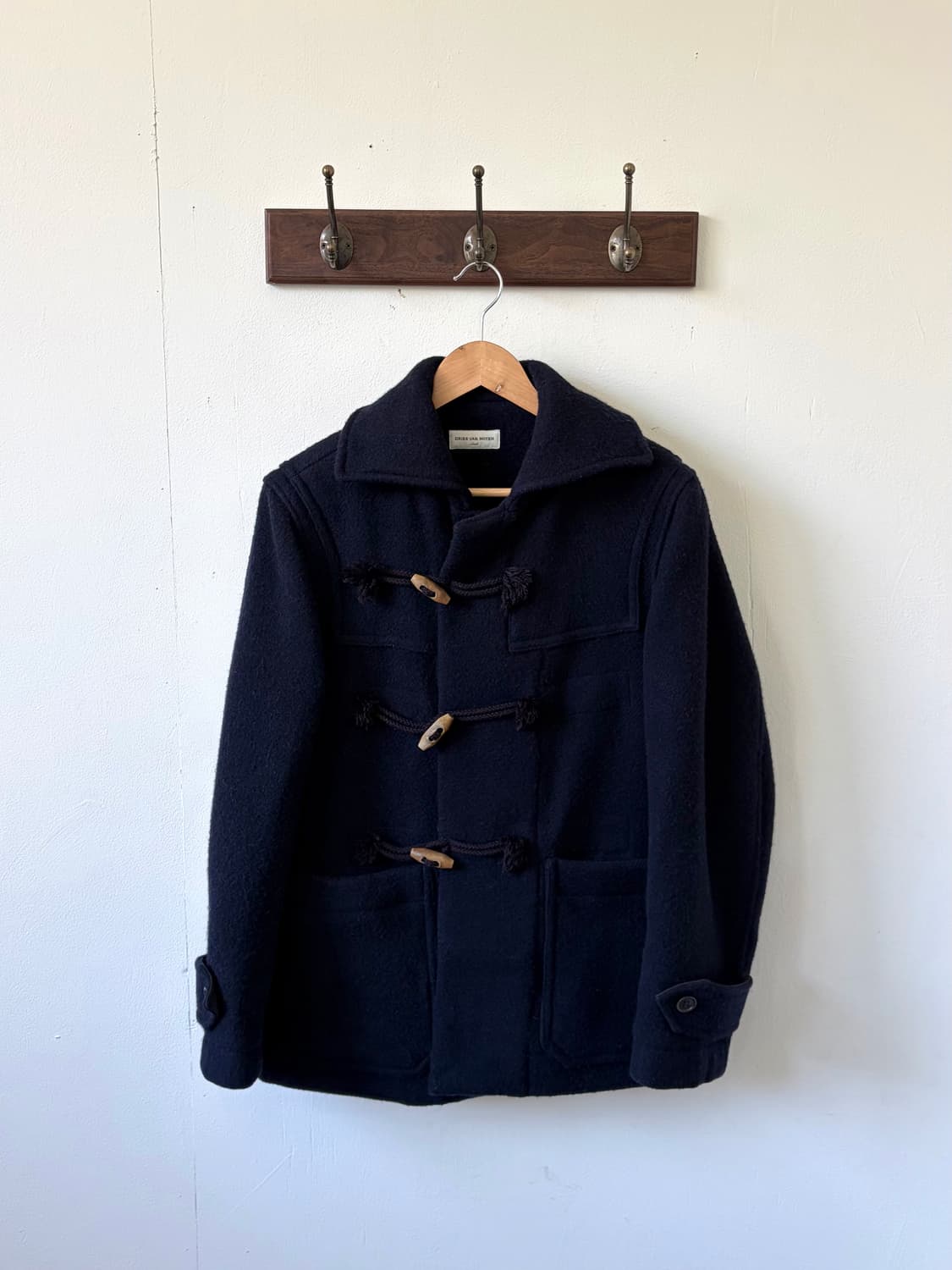 DRIES VAN NOTEN 네이비 더블 코트 상품이미지1