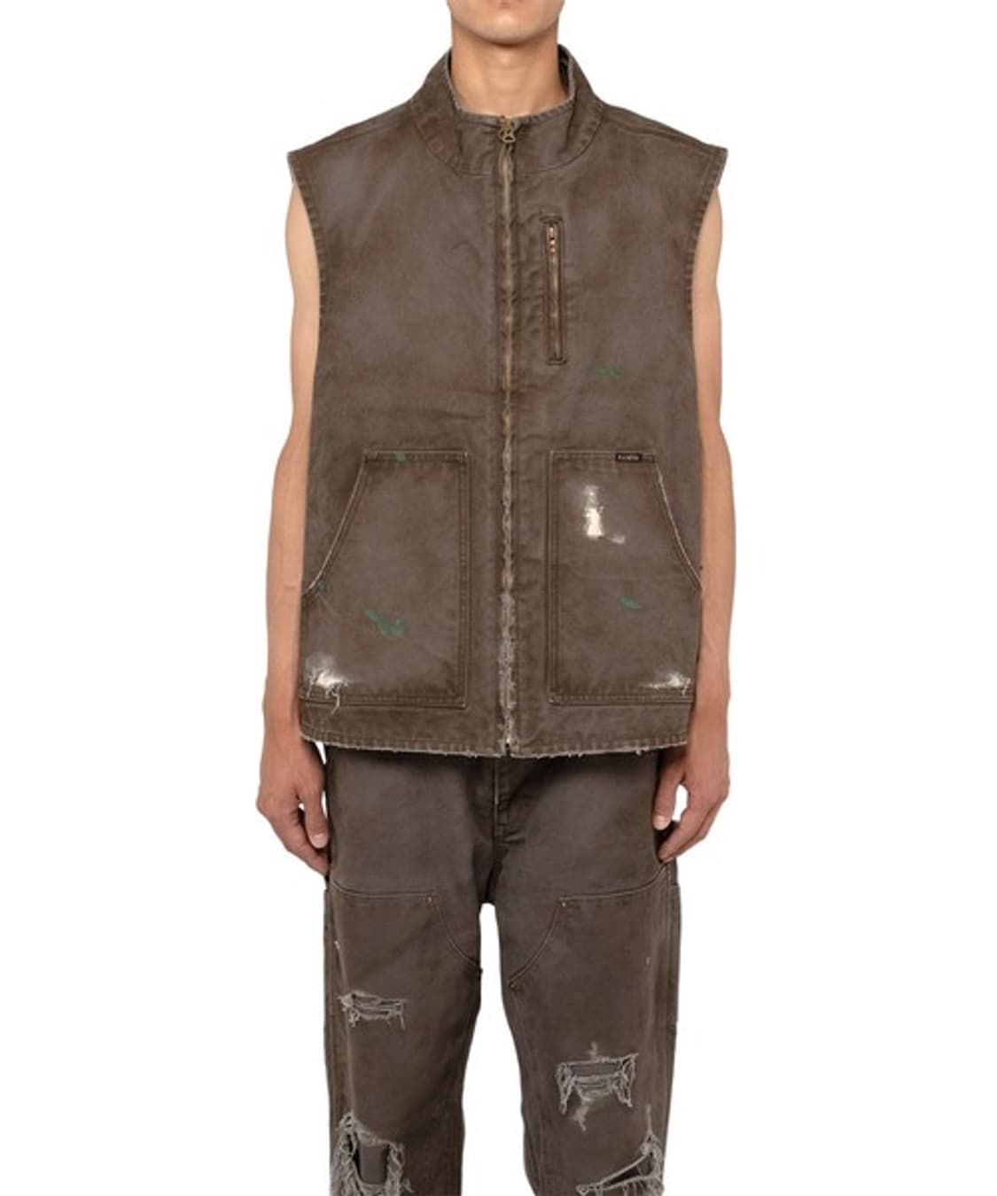 카미야 24FW 보로 덕 페인터 베스트 상품이미지5