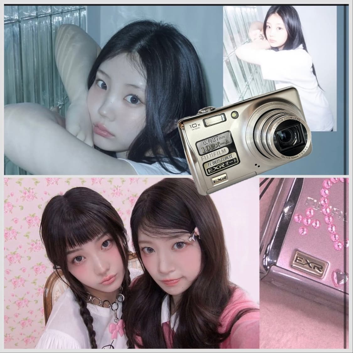 🎀아일릿/소하픽🎀후지 파인픽스 f70exr 실버 빈티지디카 상품이미지1