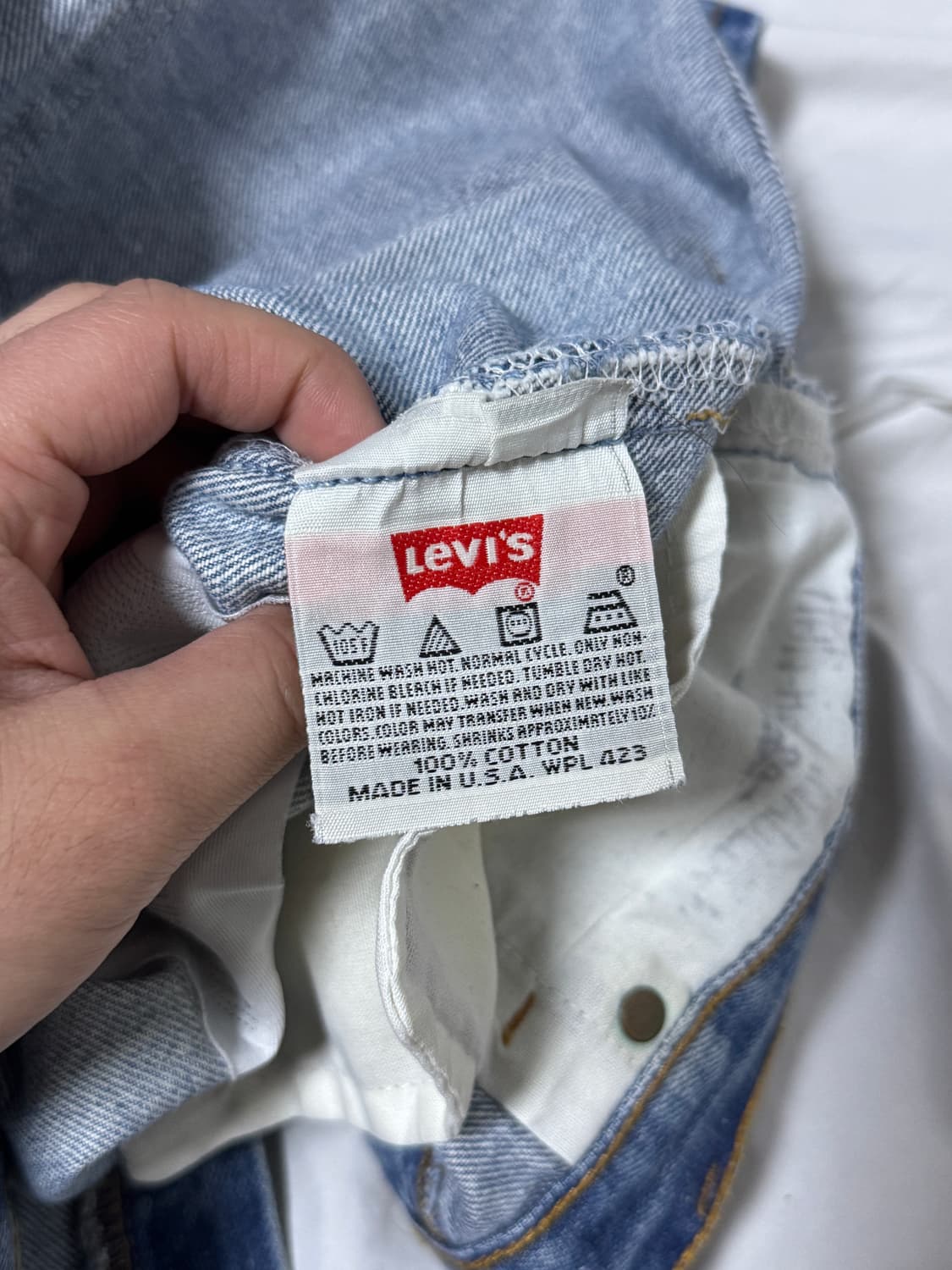 90s usa 리바이스 501xx 데님팬츠 상품이미지6
