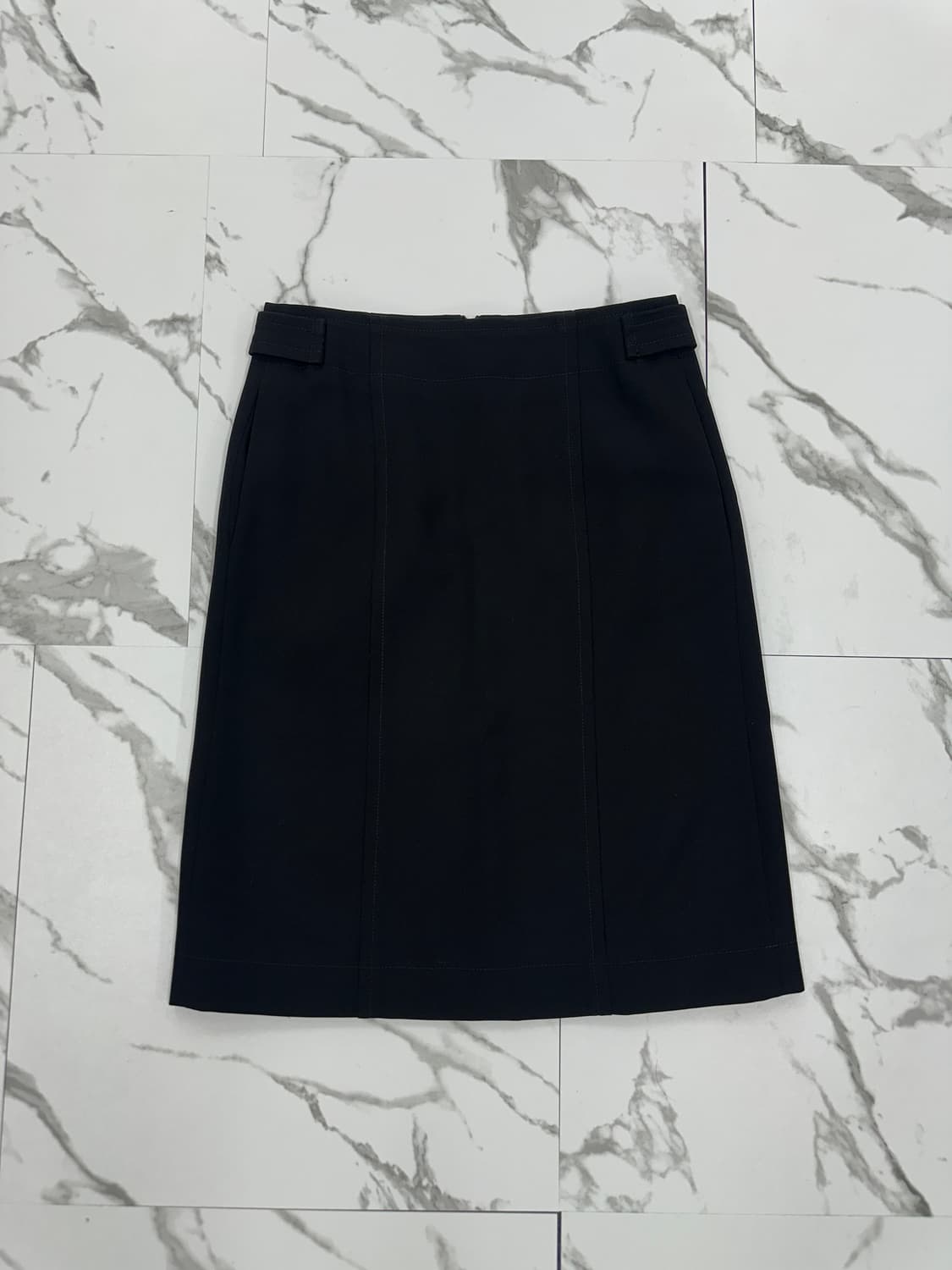 지방시 블랙 미디 스커트 상품이미지1