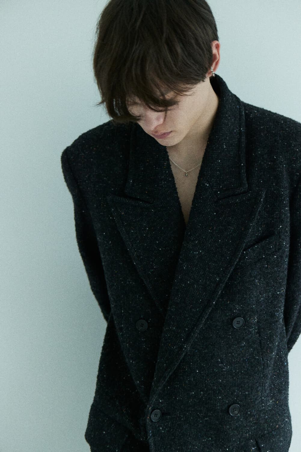 크러쉬어게인 트위드 코트 ( 아워레가시 르메르 렉토 앤더슨벨 상품이미지1