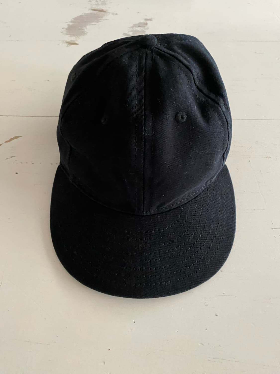 이벳필드 플란넬 울 무지 블랙 캡 상품이미지2