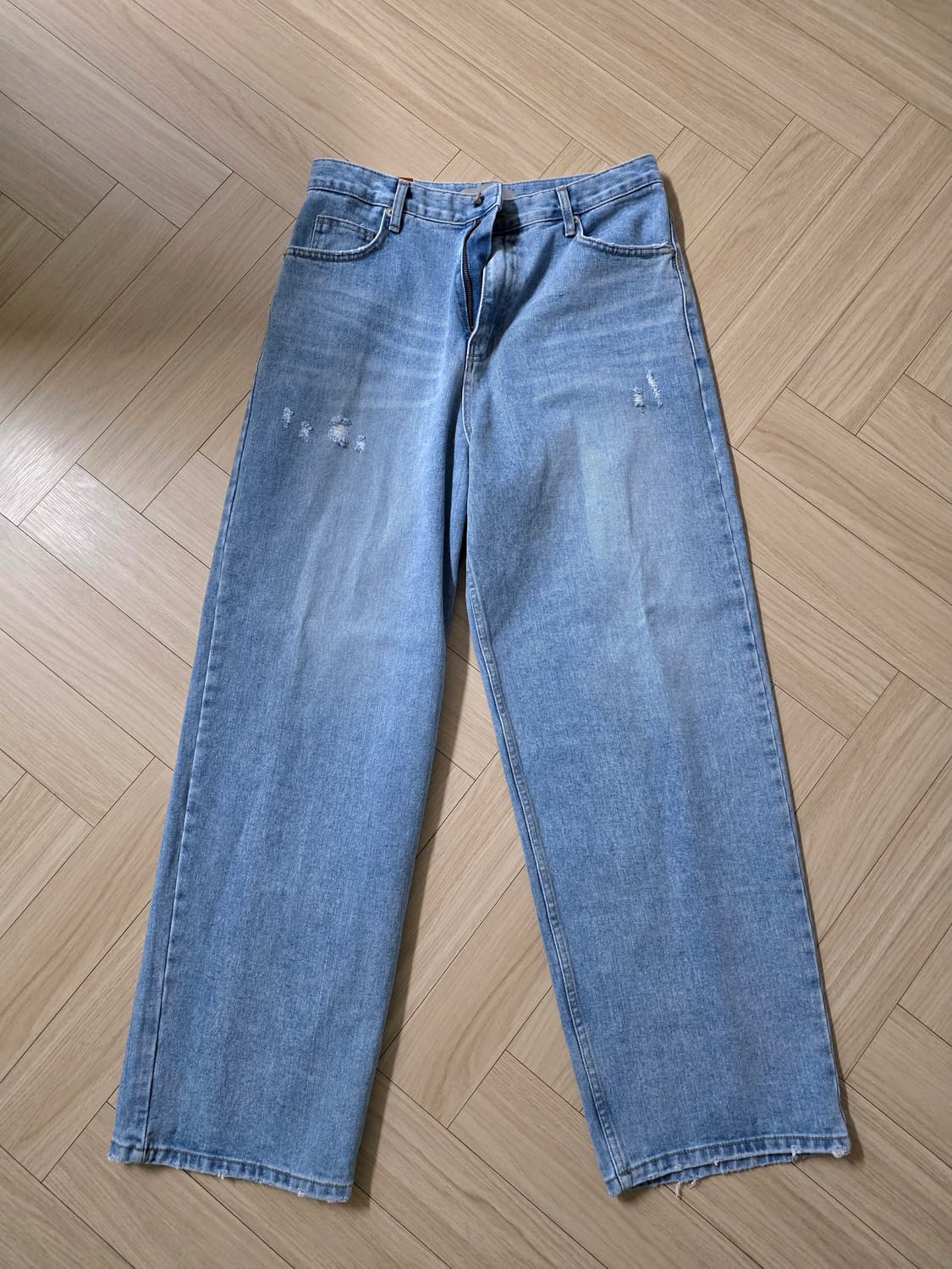 [2] 시도 (siiiido) 빈티지 에센셜 라이트 블루 데님 상품이미지1