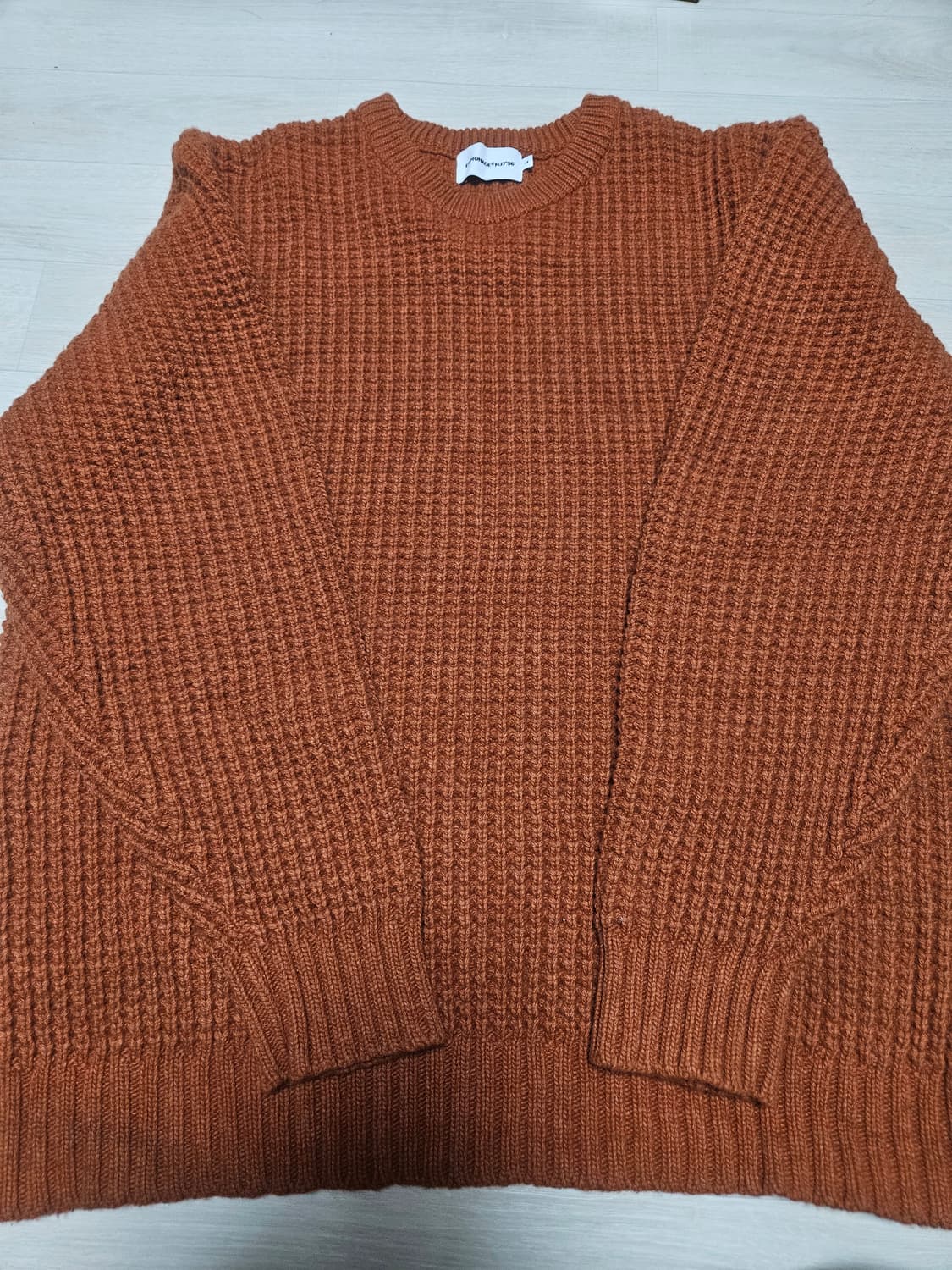 [L] 에스피오나지 와플니트 오렌지 상품이미지2