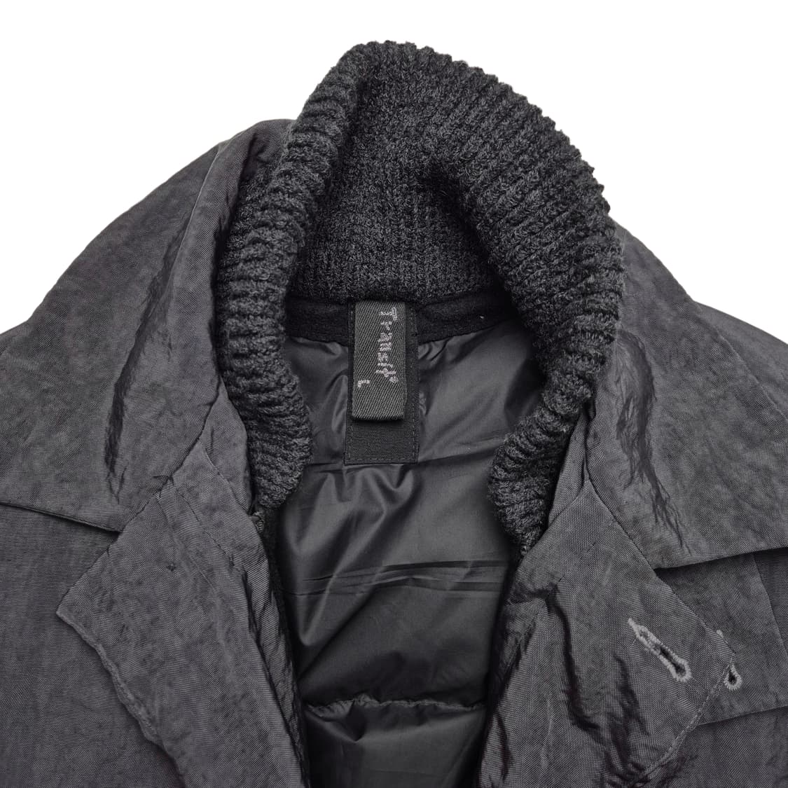 [105] 트랜짓 22FW 울 라이닝 패딩블루종 상품이미지6