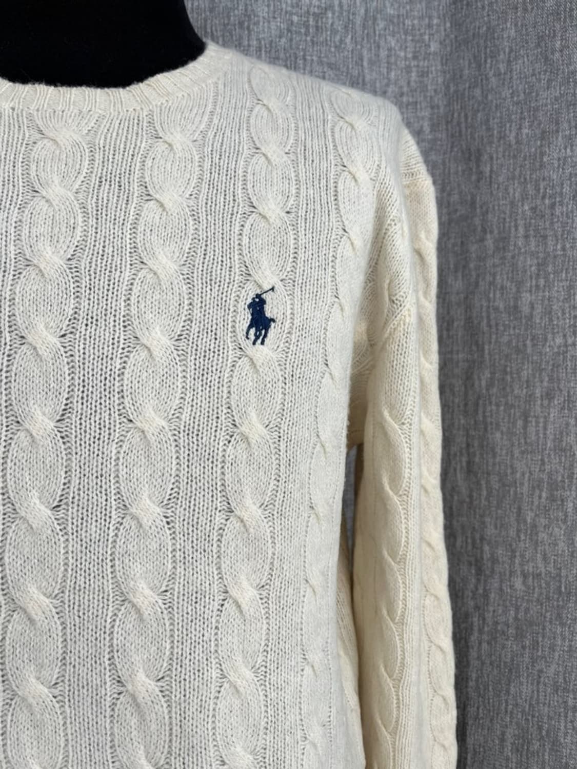 폴로 랄프 로렌 꽈배기 니트/캐시미어/#3443 상품이미지2