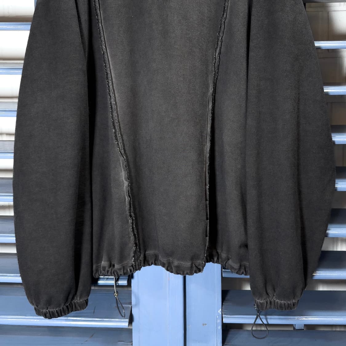 떠그클럽 X 휠라 스티치 워시드 후드스웻 상품이미지5