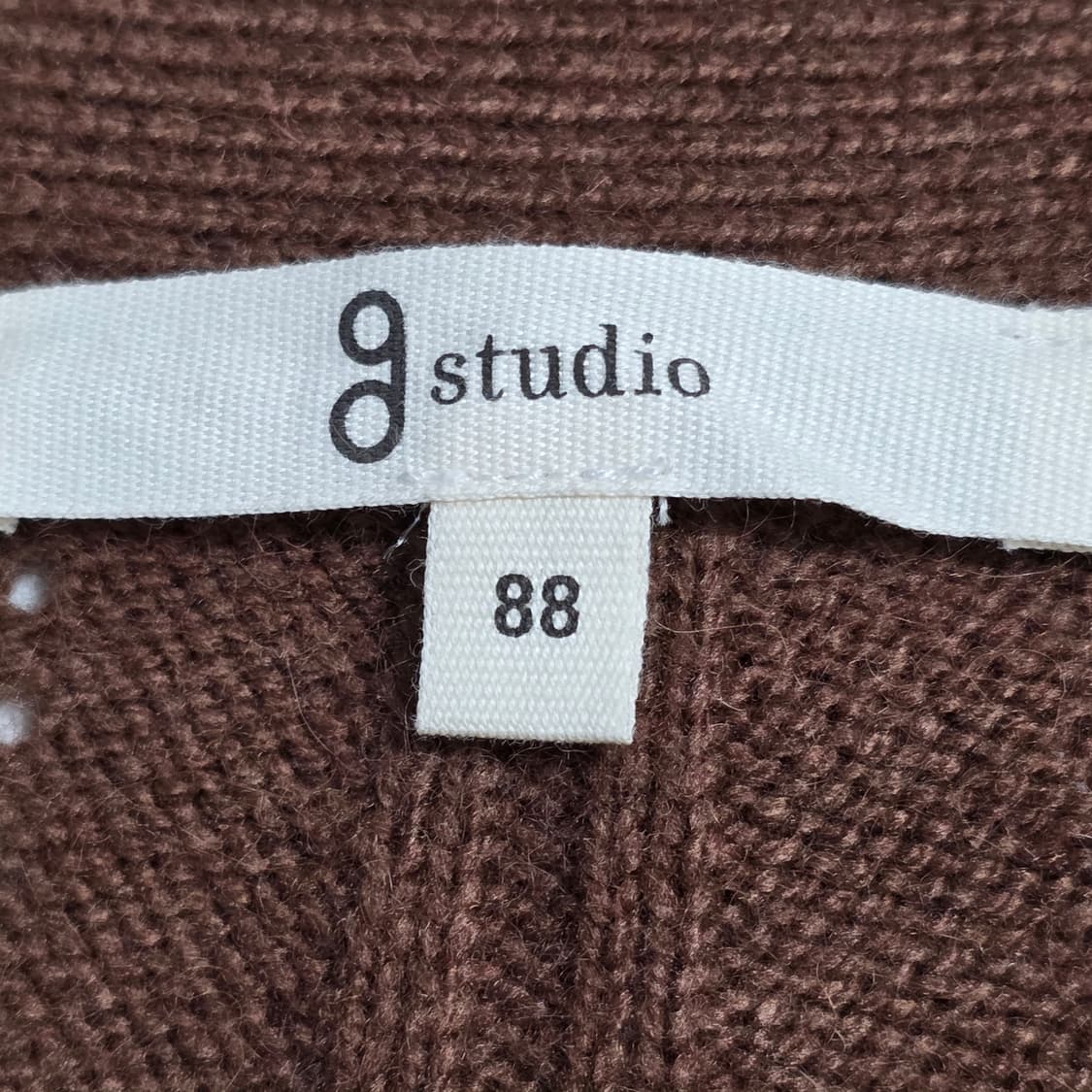 1686 g studio 브라운 울니트 가디건/베스트 세트 여성88 상품이미지8