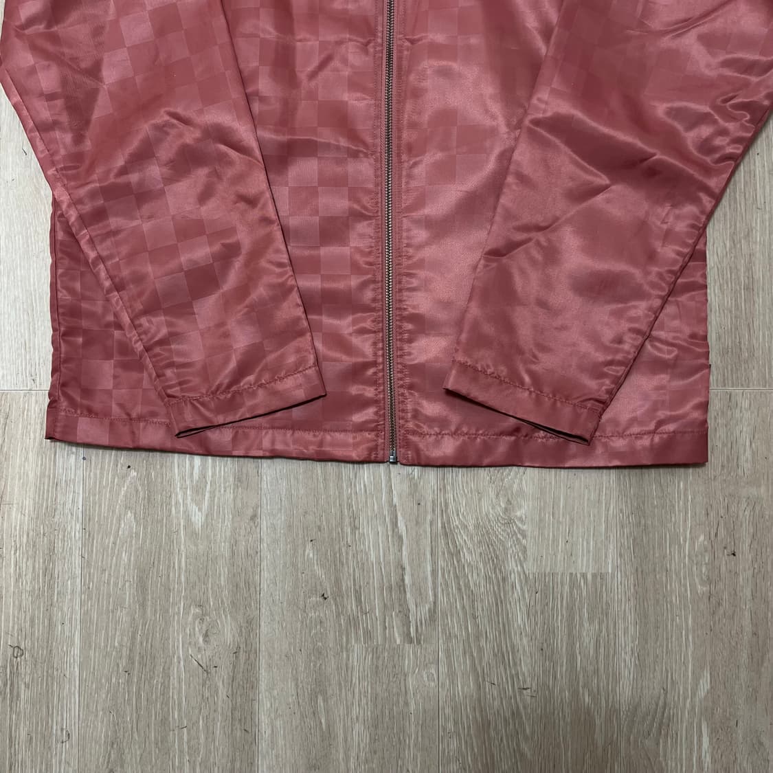 스투시 Stussy 체커보드 사틴 코치 자켓 M(95) 상품이미지8