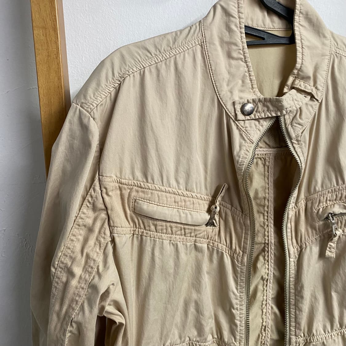 100 series 시리즈 베이지 싱글 자켓 상품이미지2