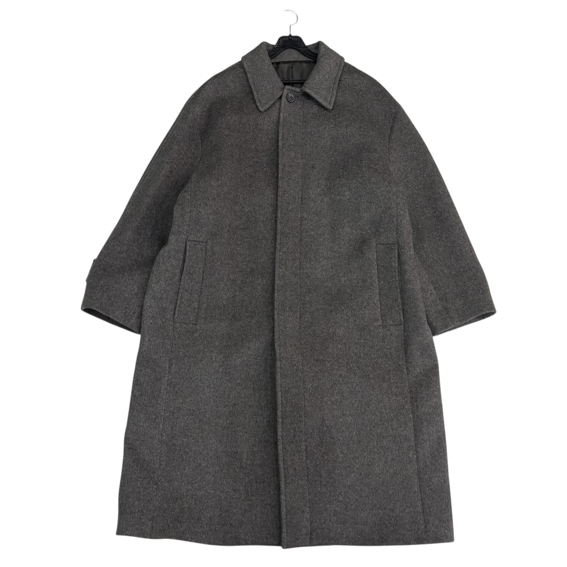 에센셜바이이큐엘 울 캐시미어 롱 코트 상품이미지1