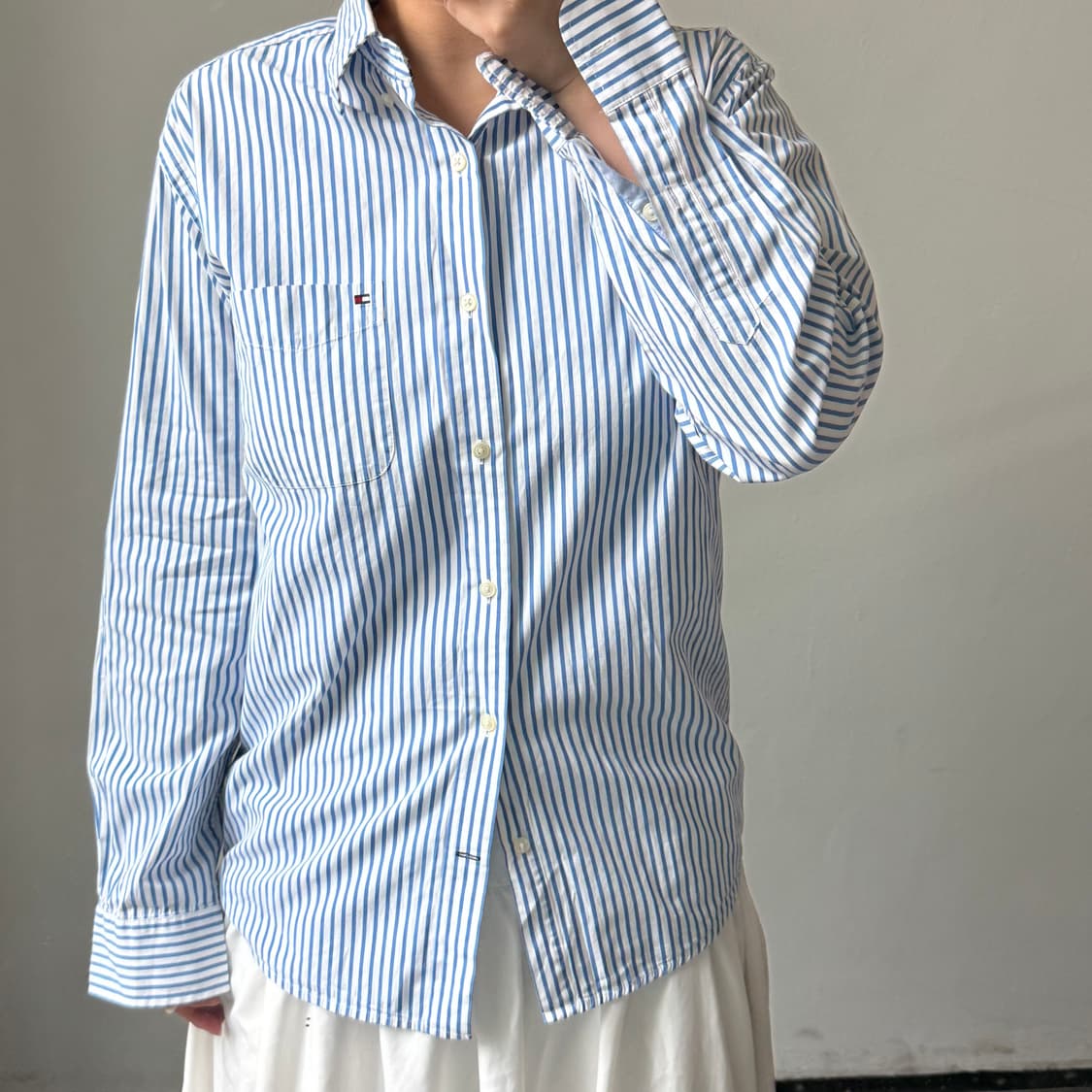 [M] 타미힐피거 스트라이프 셔츠 상품이미지2