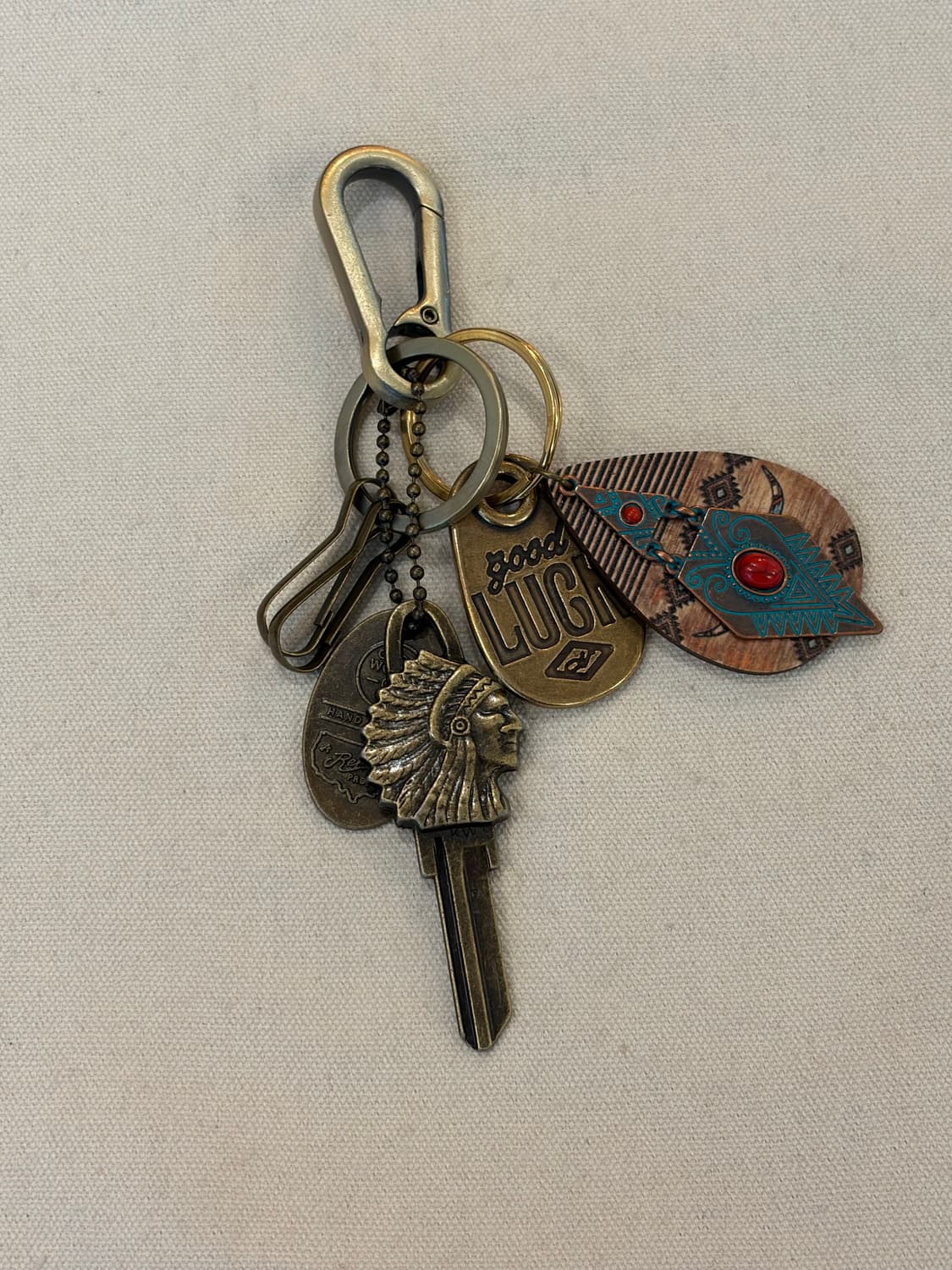 Native Spirit Vintage Keyring 🤎 상품이미지2