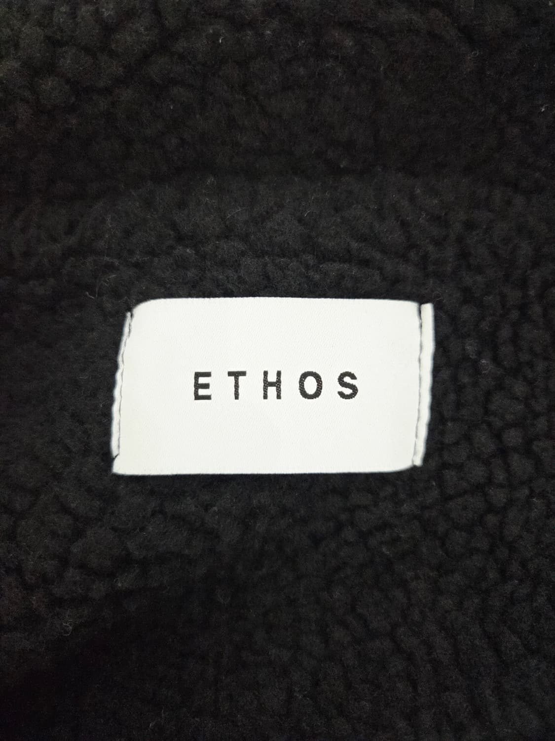 ETHOS 에토스 플리스 카라 블랙 블루종 점퍼 상품이미지7