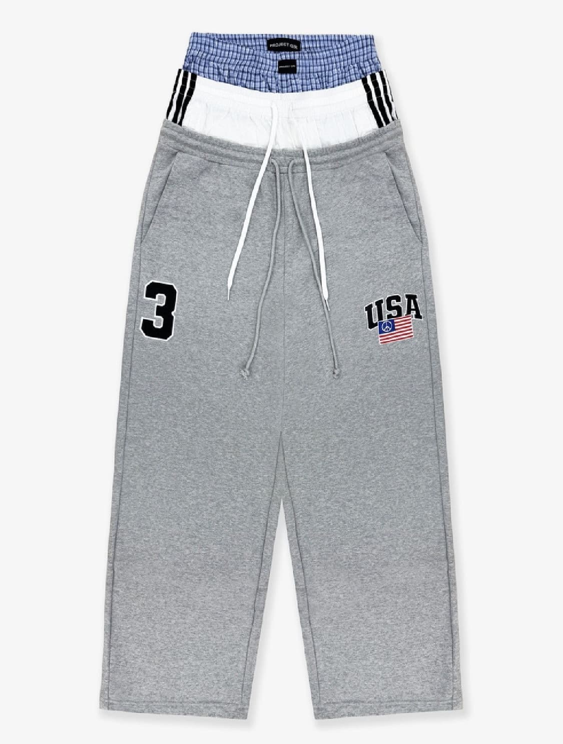 Project GR  3 레이어드 팬츠 사이즈 3 상품이미지1