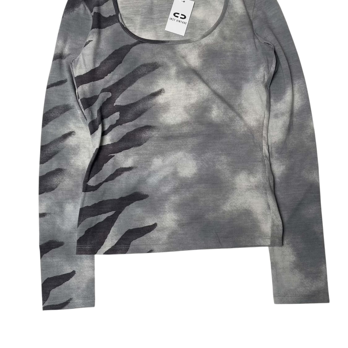 Krizia  jeans지브라 블리치 울블렌드 니트(italy made) 상품이미지3