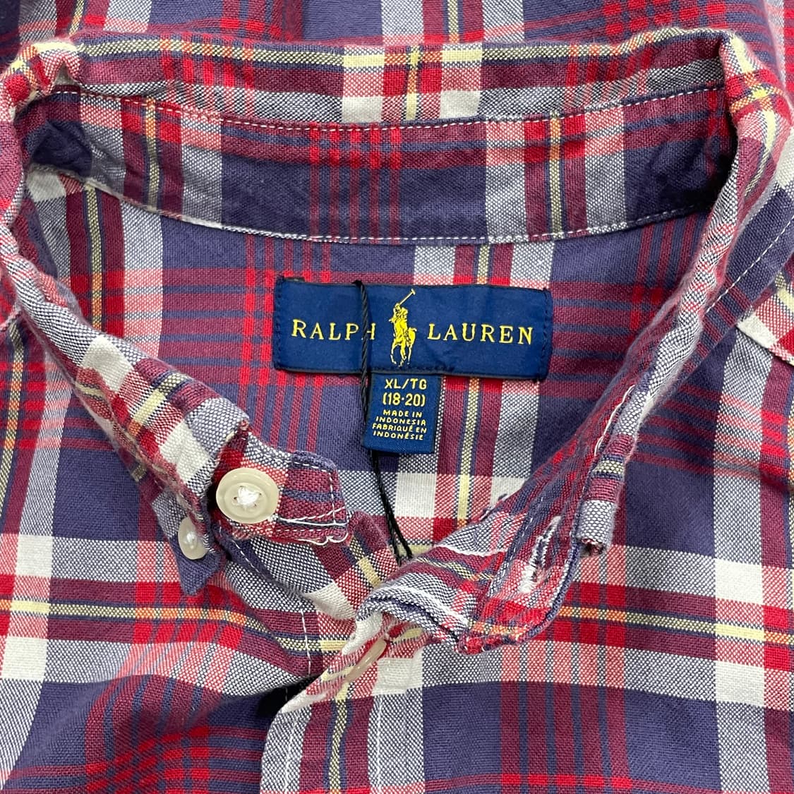 (XL) POLO 폴로 랄프로렌 체크 셔츠 상품이미지7