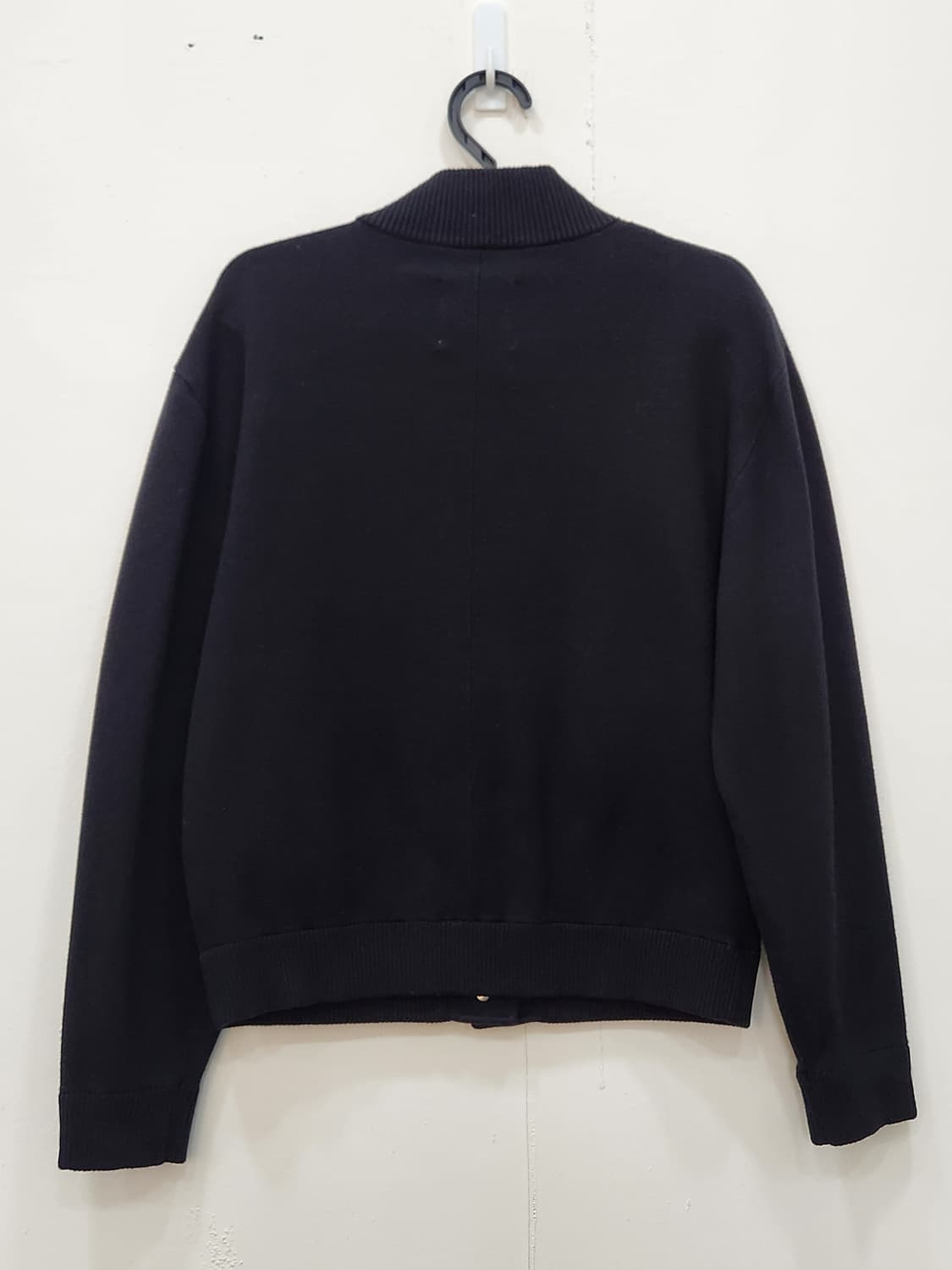 [44] 제이슨우 블랙 니트 봄버 자켓 44~55사이즈 상품이미지2