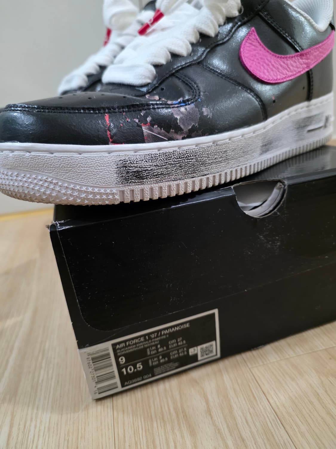 나이키x피스마이너스원(피마원) 에어포스 1 로우 파라노이즈 3.0 270 상품이미지10