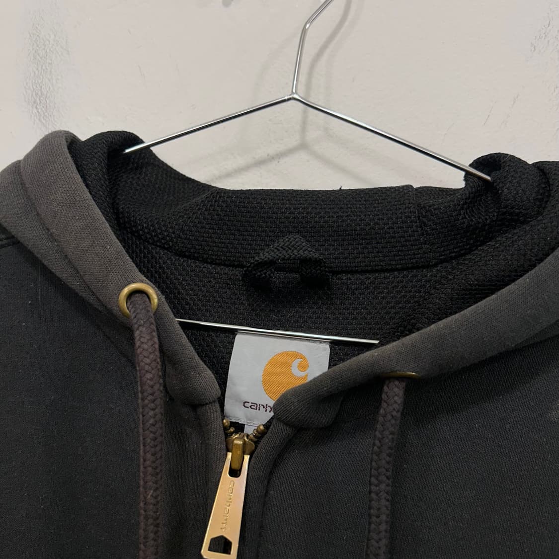 칼하트 레인디펜더 헤비코튼 워크웨어 후드 집업 상품이미지6