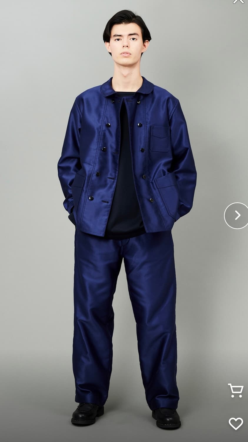 프렌치 워크 자켓 더블 몰스킨(Le Sans Pareil) 상품이미지4