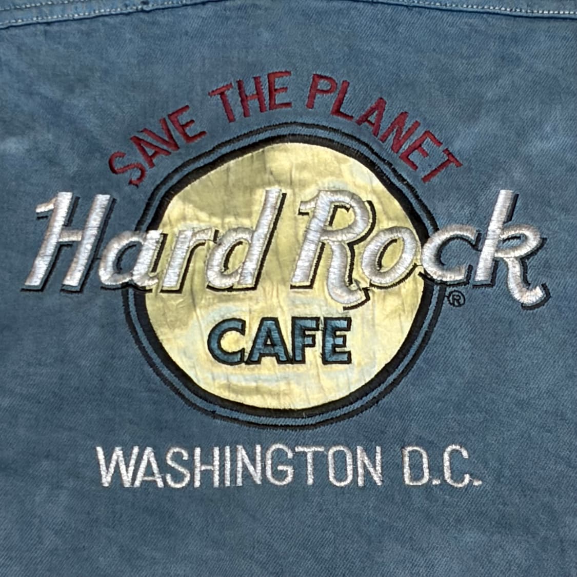 레어 90s 빈티지 리바이스 하드락카페 데님자켓 청자켓 상품이미지9