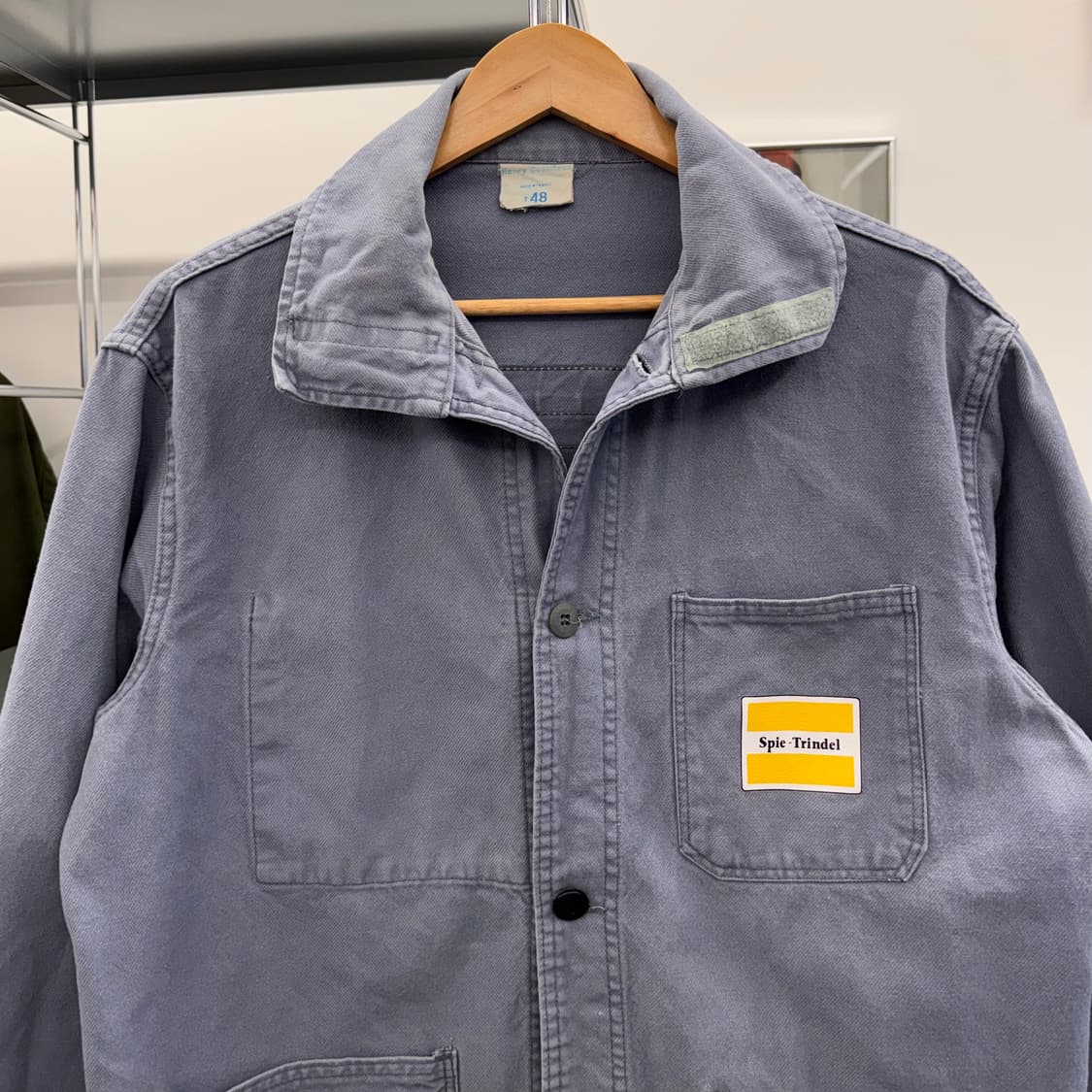 80s 빈티지 프렌치 워크 자켓 (L)   상품이미지4