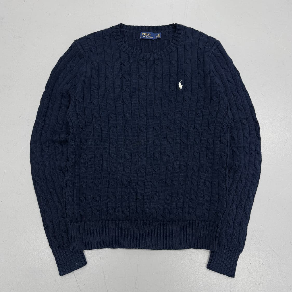 폴로 신형 포니 꽈배기 니트 상품이미지2