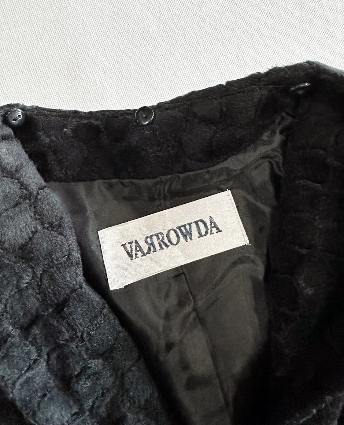 JPV fur trimming velvet jacket 상품이미지10