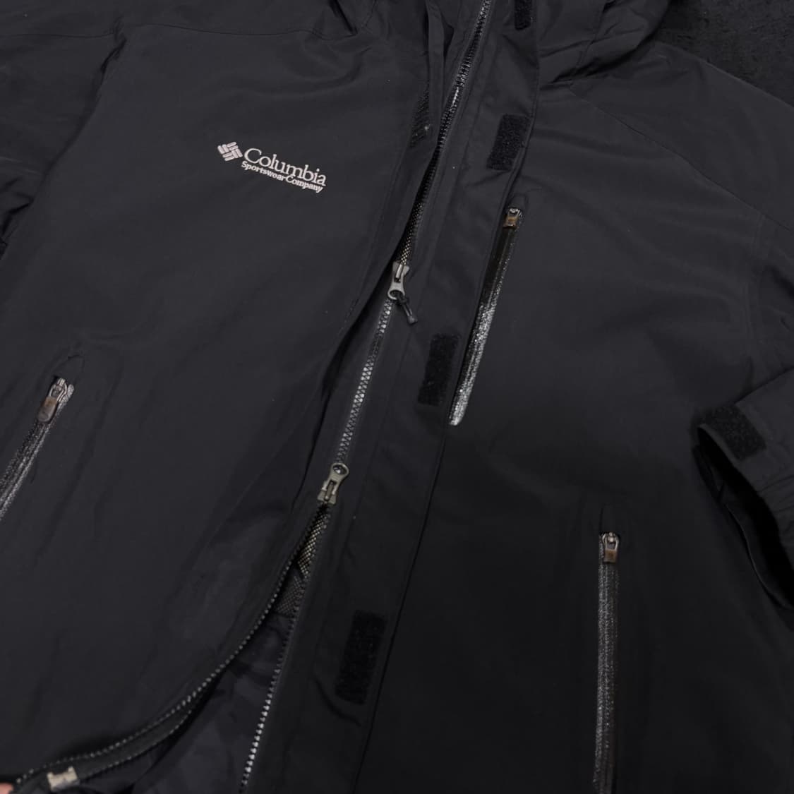 95 컬럼비아 티타늄 블랙 고어텍스 바람막이 자켓 상품이미지4