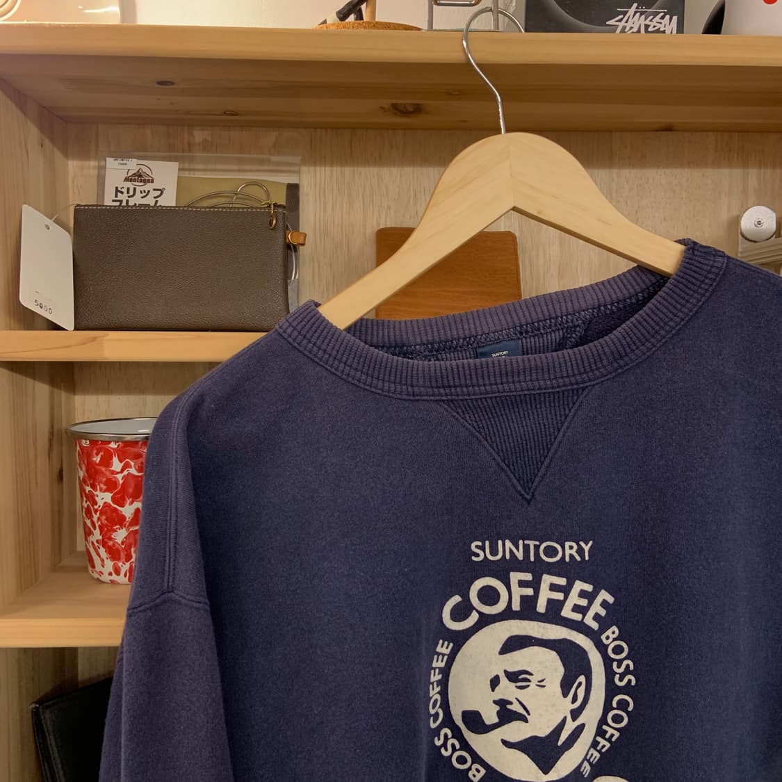 산토리 보스 맨투맨 상품이미지2