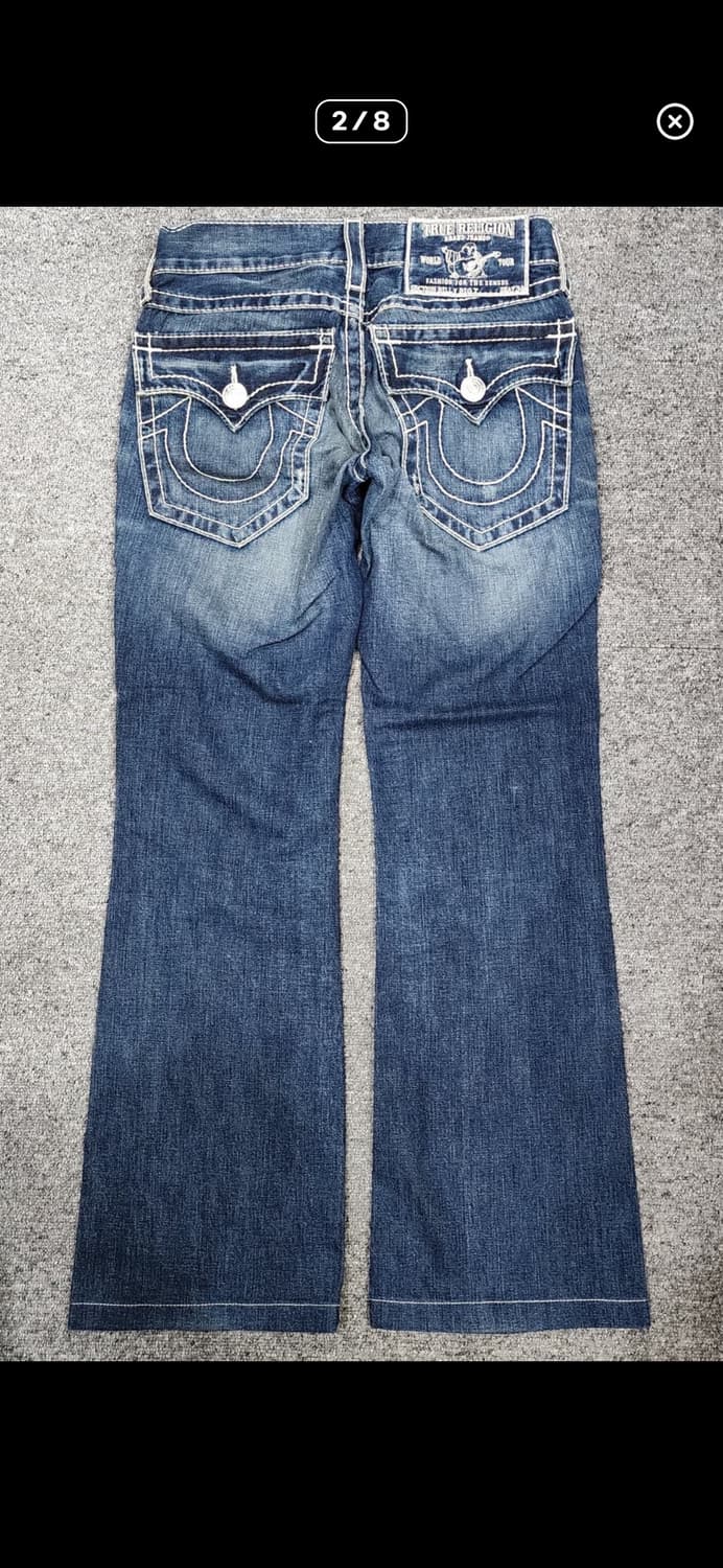 트루릴리전 로우라이즈 데님 팬츠 28 상품이미지2