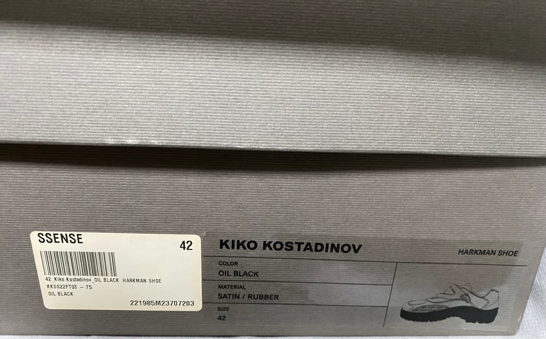 [42] 키코 코스타디노브 하크만 오일 블랙 상품이미지6