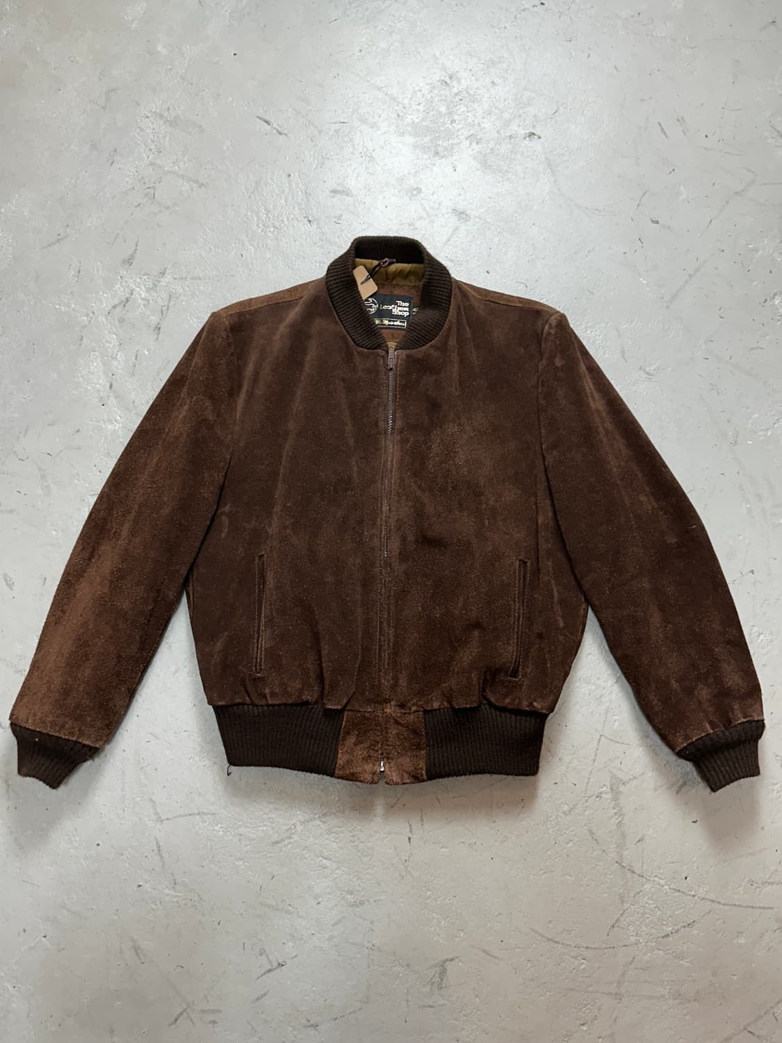 80's 빈티지 시어스 스웨이드 봄버 자켓 빈티지 레더 자켓 상품이미지2