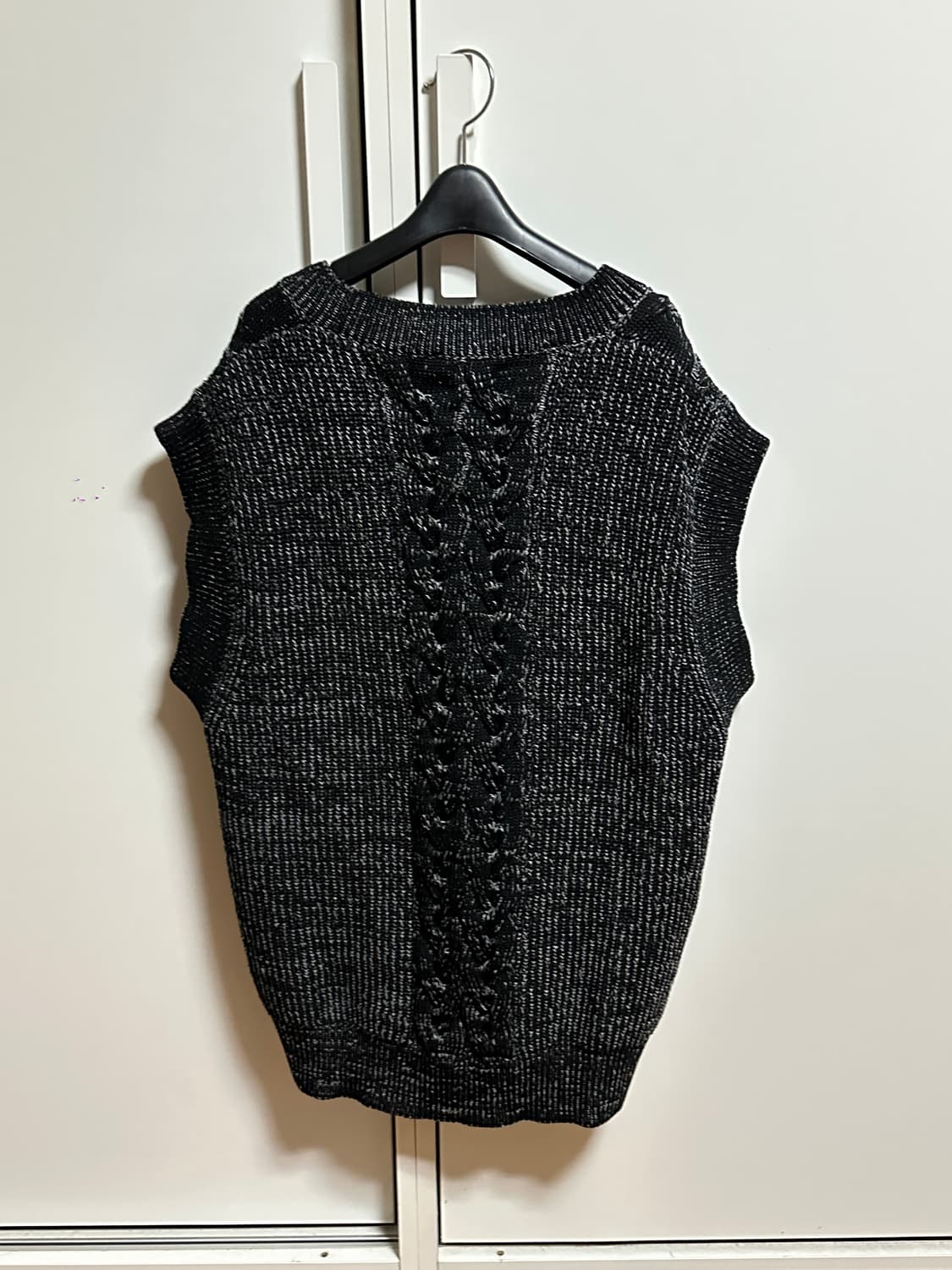 코스 케이블 니트 베스트 S 상품이미지2