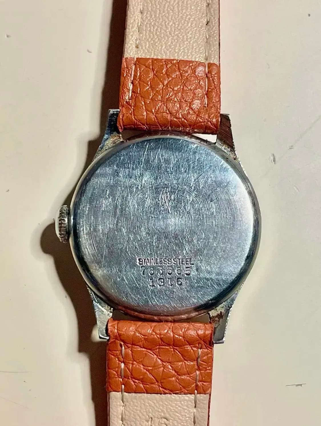 수리완료! 1930년대 빈티지 세이코 투톤 다이얼 수동 시계 SEIKO 상품이미지6