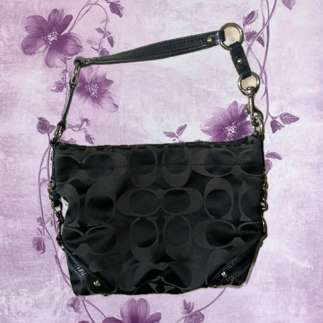 코치 블랙 숄더백 상품이미지3